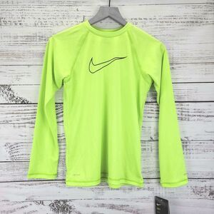 NEW Nike Dri-Fit Boy's Youth Sz L UPF 40+ Hydro Long Sleeve Swim Shirt